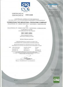 CSQ ECO 9191.C425–ISO 14001:2004