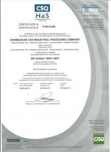 CSQ H&S 9192.C426 —BS OHSAS 18001:2007